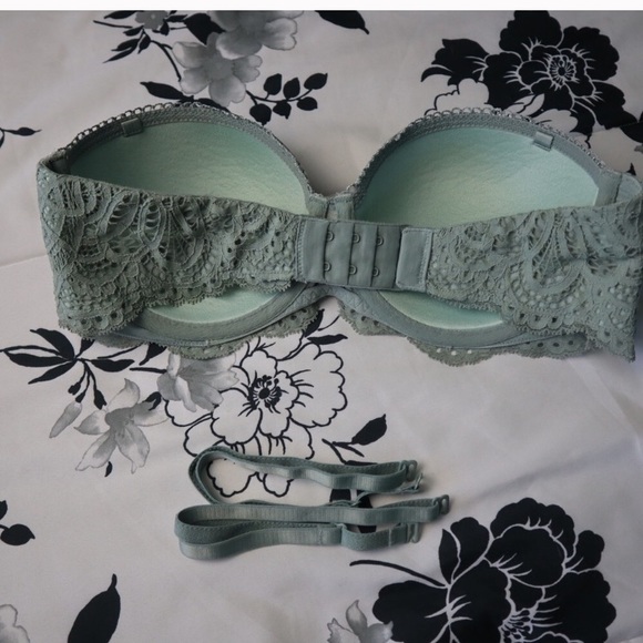 Mint / Sea Foam Green Lace ( silver sea ) VS Bra - Picture 3 of 3